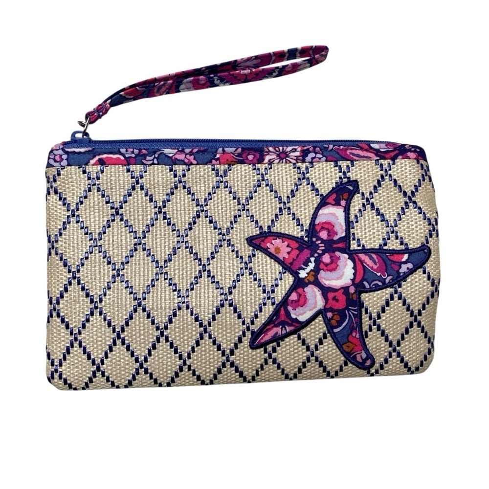 Vera Bradley NWT 3-Piece Beach Tote Travel Bag Crossbody Wristlet Set - Picture 13 of 16